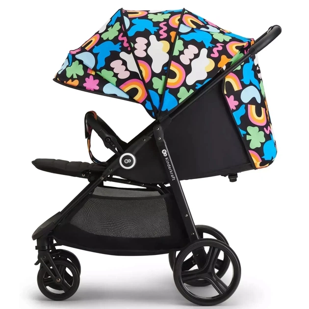 Коляска Kinderkraft Grande Plus Happy Shapes (KSGRAN00HAP0000) (5902533925568) - зображення 3