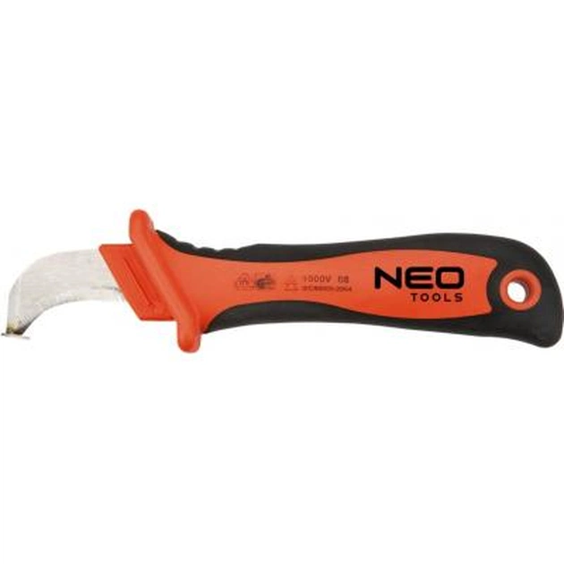 Нож монтажный Neo Tools (1000 В) с "подошвой", 190 мм (01-551) - изображение 1