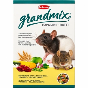 Корм для грызунов Padovan GrandMix Topolini-Ratti для мышей и крыс 400 г (8001254005904) изображение 1