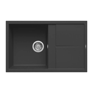 Мийка кухонна Elleci UNICO 300 NERO 40 зображення 1