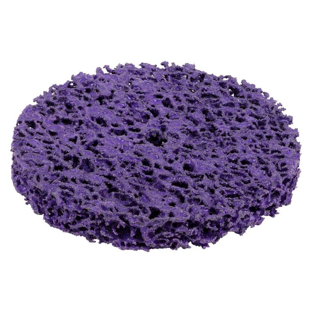 Круг зачистний Sigma з нетканого абразиву (корал) 100мм без тримача фіолетовий твердий (9175661) - picture 3