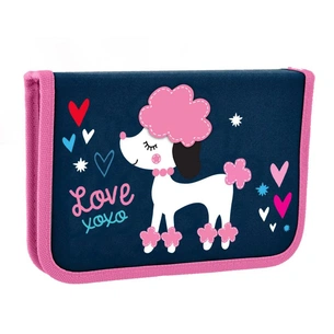 Пенал 1 вересня Love XOXO твердий одинарний без клапана (532819) зображення 1