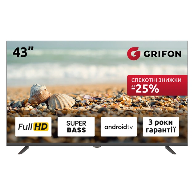 Телевизор Grifon Nova NV43FSB - изображение 1