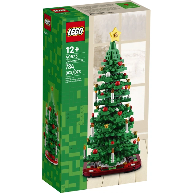 Конструктор LEGO Iconic Новорічна ялинка (40573) - зображення 1