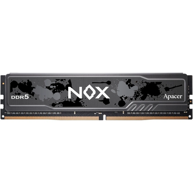 Модуль пам'яті для комп'ютера DDR5 16GB 6000 MHz Nox Apacer (AH5U16G60C512MBAA-1) - зображення 1