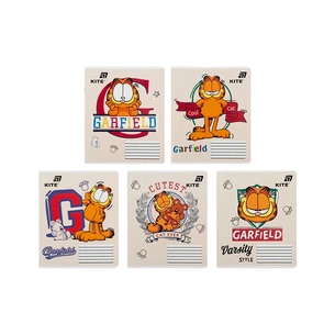 Зошит Kite Garfield, 18 аркушів, клітинка (GF26-236) зображення 1