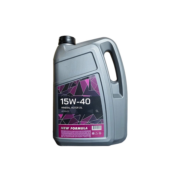 Моторна олива NEW FORMULA 15w-40 (SG/CD) кан. 5л ПЕ (4,5кг) (NF196255) - зображення 1