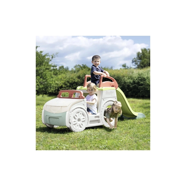 Игровая площадка Smoby Life Автомобіль мандрівника з гіркою та пісочницею (7600840207) - изображение 6