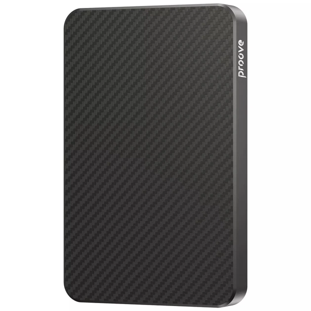 Універсальна мобільна батарея Proove Carbon Slim 20W 5000mAh Black (PBCS20010001) - зображення 1