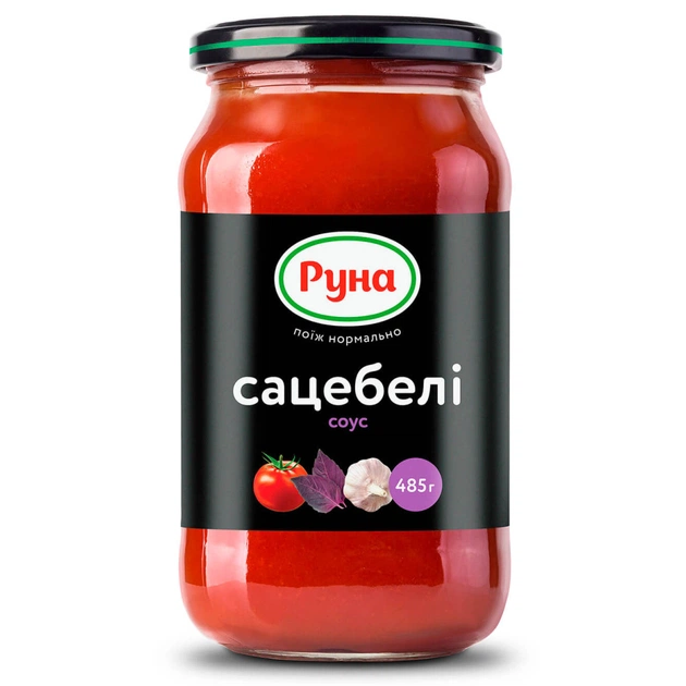 Соус Руна Сатебели 485 г (4820015942616) - изображение 1