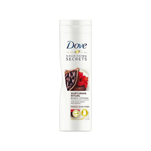 Лосьйон для тіла Dove з олією какао та гібіскусом 250 мл (8710847966125) - зображення 1
