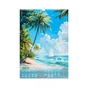 Календар Buromax настінний А3 2027 рік, 1 пружина, Seascapes (BM.210605) - зменшене зображення 7