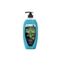 Гель для душу Palmolive Men Sport Ефірні олії м'яти та листя кедра 750 мл (8693495048712) - зменшене зображення 1