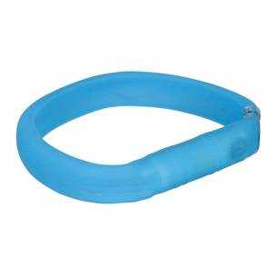 Нашийник для тварин Trixie світиться з USB M-L 50 см/30 мм синій (4053032126718) зображення 1