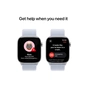 Смарт-годинник Apple Watch Series 10 GPS 46mm Silver Aluminium Case with Blue Cloud Sport Loop (MWWN3QH/A) - уменьшенное изображение 6