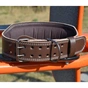 Атлетичний пояс MadMax MFB-246 Full leather шкіряний Chocolate Brown S (MFB-246_S) - зменшене зображення 6