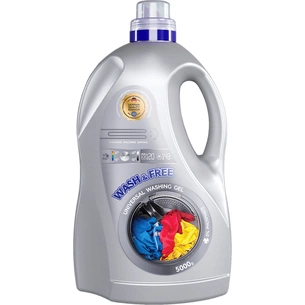 Гель для прання Wash&Free універсальний 5 кг (4260637720245) зображення 1