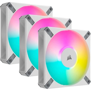 Кулер до корпусу Corsair AF120 RGB Elite White Triple Pack (CO-9050158-WW) зображення 1