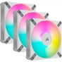 Кулер до корпусу Corsair AF120 RGB Elite White Triple Pack (CO-9050158-WW) - зменшене зображення 1