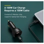 Зарядний пристрій Baseus Superme Digital Display PPS Dual Quick Charger Car Charger black (TZCCZX-01) - уменьшенное изображение 12