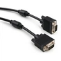 Кабель мультимедійний VGA 10.0m ferrits Vinga (VCPVGAF10BK) - зменшене зображення 1