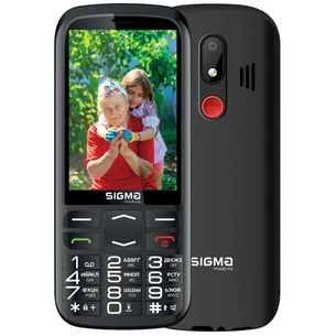 Мобільний телефон Sigma Comfort 50 Optima Type-C Black (4827798122310) зображення 1