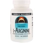 Амінокислота Source Naturals L-Аргінін 500мг, 100 капсул (SN1687) - зменшене зображення 1