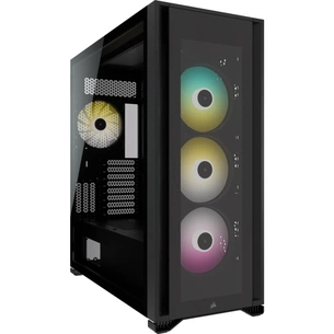 Корпус Corsair iCUE 7000X RGB Tempered Glass Black (CC-9011226-WW) зображення 1