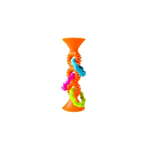 Брязкальце Fat Brain Toys прорізувач на присосках pipSquigz Loops помаранчевий (F165ML) изображение 1