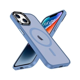 Чохол до мобільного телефона 2E Basic Apple iPhone 15 Plus Soft Touch MagSafe Cover Light Blue (2E-IPH-15PRM-OCLS-BL) зображення 1