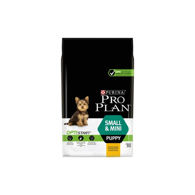 Сухий корм для собак Purina Pro Plan Small&Mini Puppy з куркою та рисом 7 кг (7613035123366) - picture 1