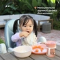 Тарелка детская Chicco Dish Set" 12м+ (16002.15) - уменьшенное изображение 7