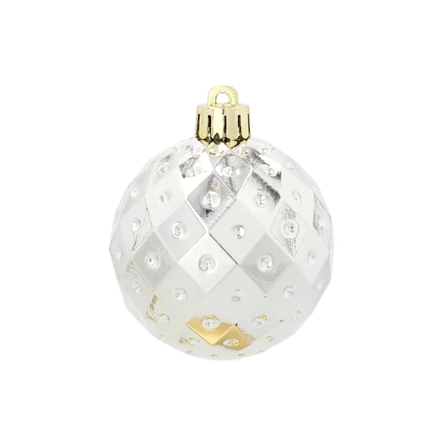 Ялинкова іграшка Chomik пластикові кульки компл. 16 шт, 6см, шампань (5900779853140_1) - picture 3