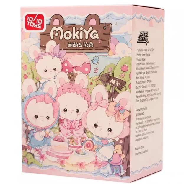 Фигурка 10/10 Toys сюрприз Mokiya Rabbit Garden (QWP008) - изображение 1