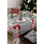Доріжка на стіл Прованс Merry Christmas сіра 40x140 см (031480) - зменшене зображення 3
