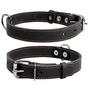 Нашийник для тварин Collar одинарний Ш 25 мм Д 38-50 см чорний (02191) - зменшене зображення 1
