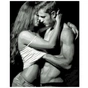 Картина по номерам Strateg Обійми Ч/Б 40х50 см (VA-2910) - зменшене зображення 1