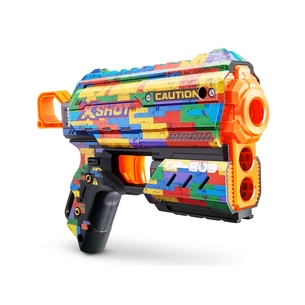 Іграшкова зброя Zuru X-Shot Швидкострільний бластер Skins Flux Striper (8 патронів) (36516K) зображення 1