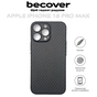 Чохол до мобільного телефона BeCover Carbonite Case (MagSafe) для Apple iPhone 16 Pro Max Black (712069) - зменшене зображення 4