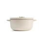 Каструля KitchenAid чавунна з кришкою 3,3 л Мигдалевий крем (CC006056-001) - зменшене зображення 2