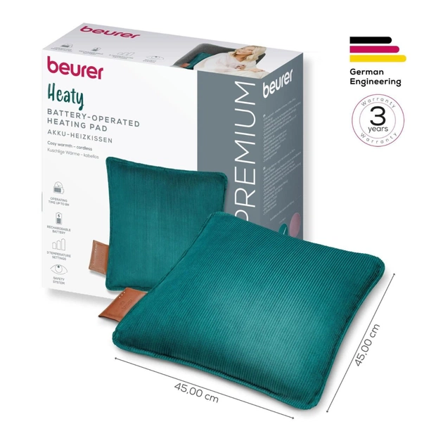 Электрогрелка Beurer HK 77 Heaty celestial-gre - изображение 4