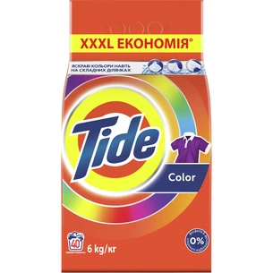 Пральний порошок Tide Color 6 кг (5413149257252) зображення 1
