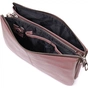 Сумка Grande Pelle З натуральної шкіри Пудрова (11634) - зменшене зображення 6