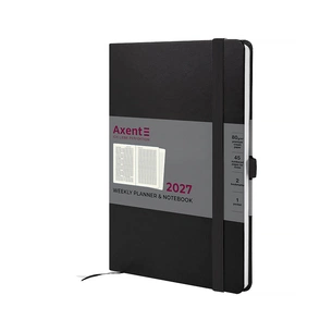 Тижневик Axent 2027 Prime Strong, 145х210, чорний (8507-27-01-A) зображення 1