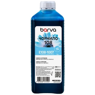 Чорнило Barva Epson 108 1 л, light cyan, special (E108-1007) зображення 1