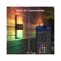 Светильник Govee H7078 Smart Outdoor Wall light, RGBICWW, IP65, WI-FI/Bluetooth, білий (H7078CD1) - уменьшенное изображение 8
