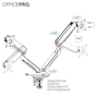 Кронштейн OfficePro MA902G Plus - зменшене зображення 12