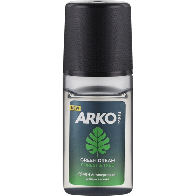 Антиперспирант ARKO Men Green Dream Forest & Tree 50 мл (8690506549558) - изображение 1