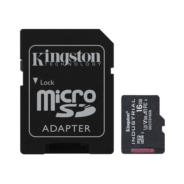 Карта пам'яті Kingston 16GB microSDHC class 10 UHS-I V30 A1 (SDCIT2/16GB) - зображення 1