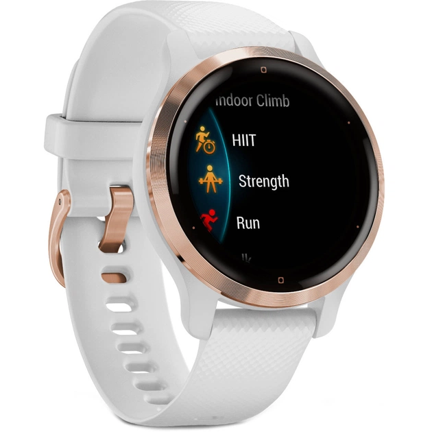 Смарт-годинник Garmin Venu 2S, Rose Gold + White, GPS (010-02429-13) - зображення 1